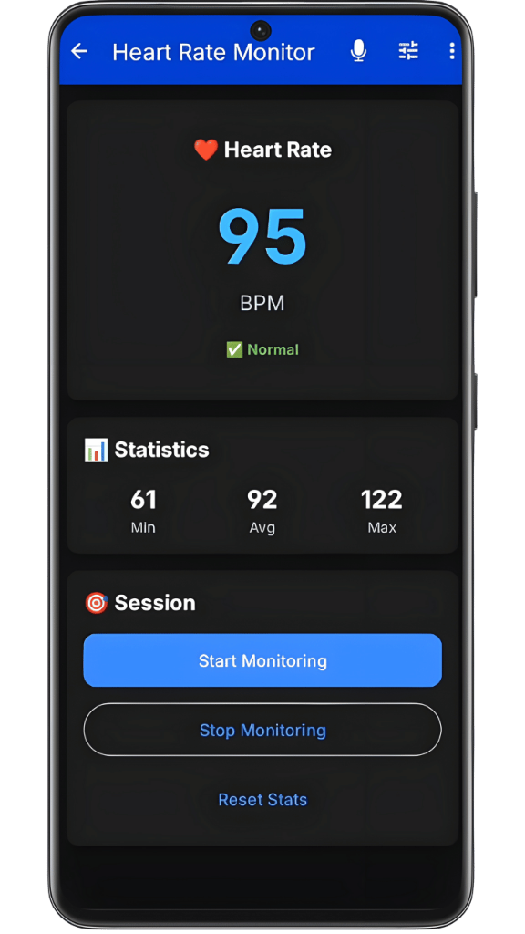 Smart BLE Hub - Heart rate monitoring with BPM statistics